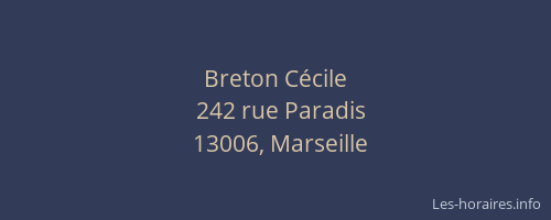 Breton Cécile