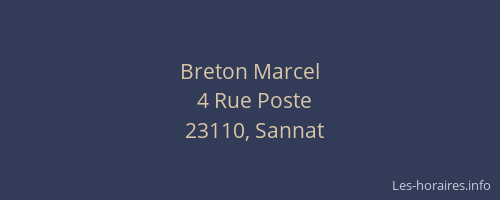 Breton Marcel