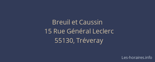 Breuil et Caussin