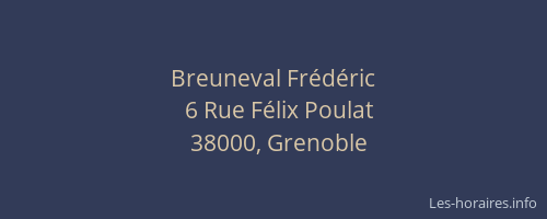 Breuneval Frédéric