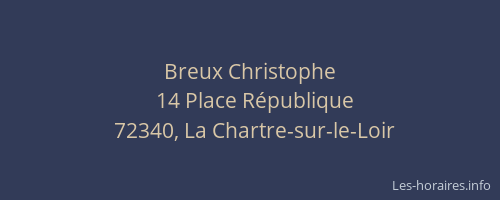 Breux Christophe