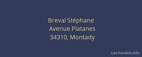 Breval Stéphane