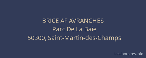 BRICE AF AVRANCHES