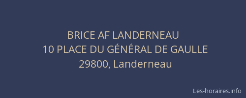 BRICE AF LANDERNEAU