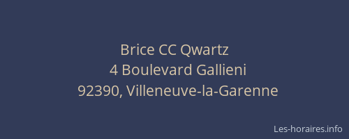 Brice CC Qwartz