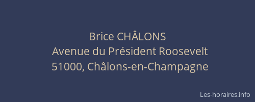 Brice CHÂLONS