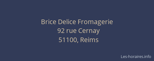 Brice Delice Fromagerie