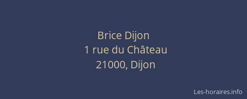Brice Dijon