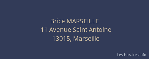 Brice MARSEILLE