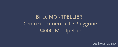 Brice MONTPELLIER