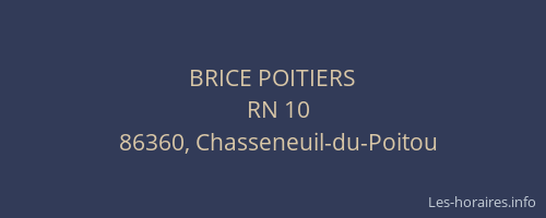 BRICE POITIERS