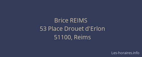 Brice REIMS