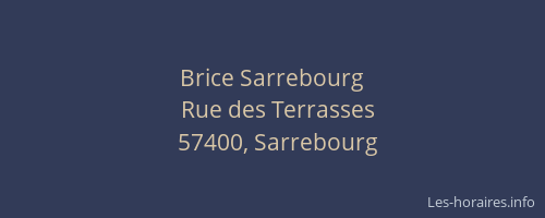 Brice Sarrebourg