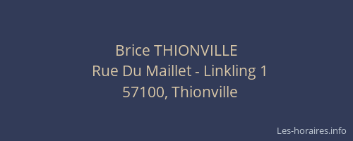 Brice THIONVILLE