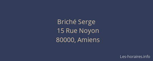 Briché Serge