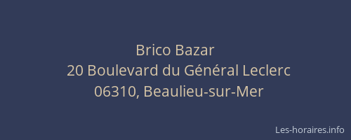 Brico Bazar
