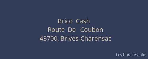 Brico  Cash