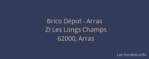 Brico Dépot - Arras