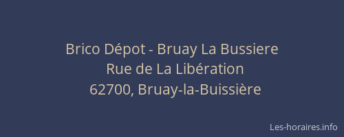 Brico Dépot - Bruay La Bussiere