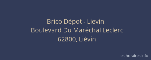 Brico Dépot - Lievin