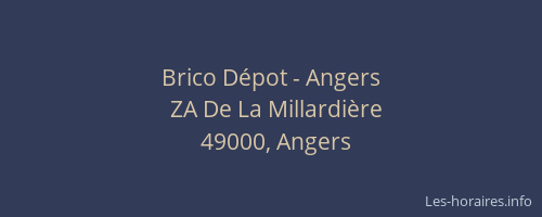 Brico Dépot - Angers