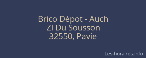Brico Dépot - Auch