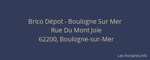 Brico Dépot - Boulogne Sur Mer