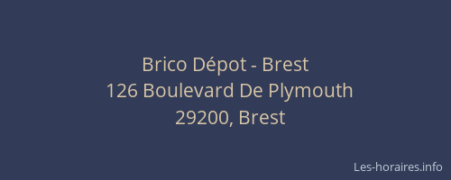 Brico Dépot - Brest