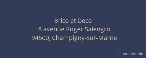 Brico et Deco