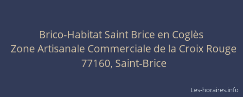 Brico-Habitat Saint Brice en Coglès