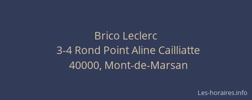 Brico Leclerc