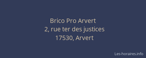 Brico Pro Arvert