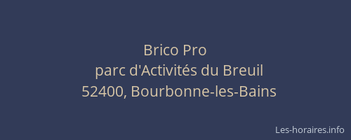 Brico Pro