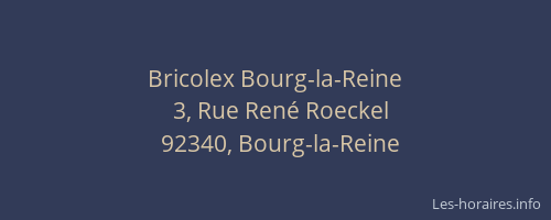 Bricolex Bourg-la-Reine