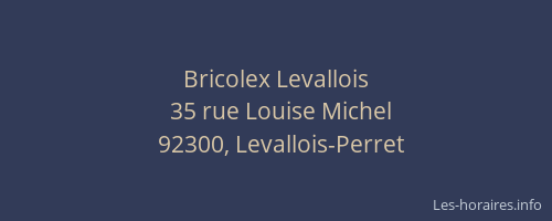 Bricolex Levallois