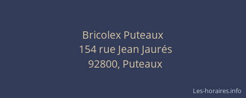 Bricolex Puteaux