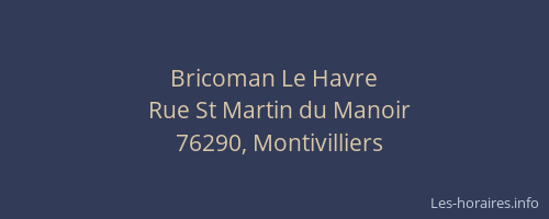 Bricoman Le Havre