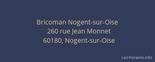 Bricoman Nogent-sur-Oise