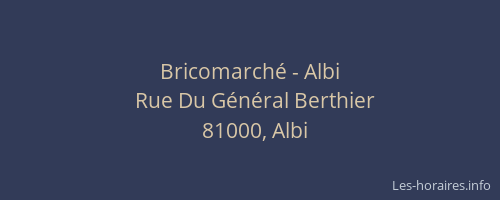 Bricomarché - Albi
