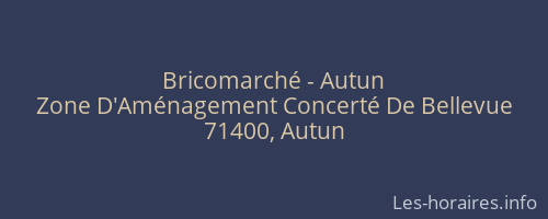 Bricomarché - Autun