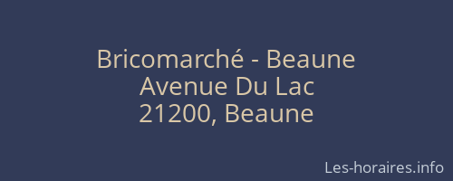 Bricomarché - Beaune