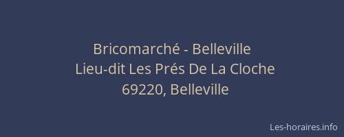 Bricomarché - Belleville