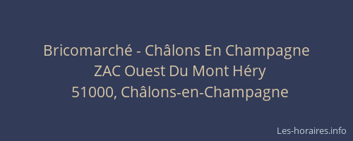 Bricomarché - Châlons En Champagne