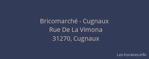 Bricomarché - Cugnaux