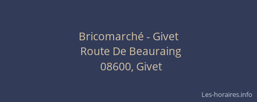 Bricomarché - Givet