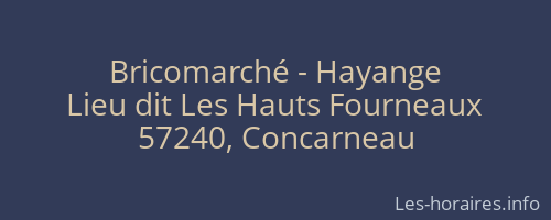 Bricomarché - Hayange