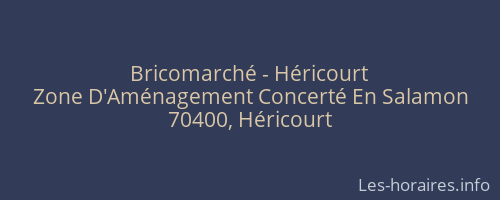 Bricomarché - Héricourt