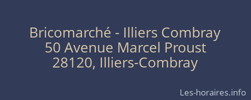 Bricomarché - Illiers Combray