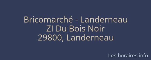 Bricomarché - Landerneau