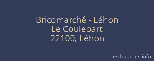 Bricomarché - Léhon